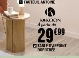 La Foir'Fouille Table d'appoint dorothée offre