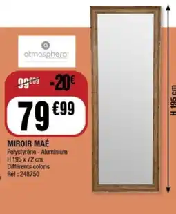 La Foir'Fouille Miroir maé offre