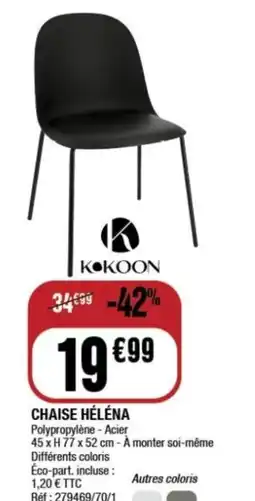 La Foir'Fouille Chaise héléna offre
