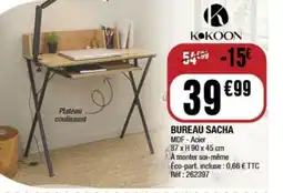 La Foir'Fouille Bureau sacha offre