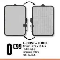 La Foir'Fouille Ardoise + feutre offre