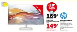 Super U Moniteur hp 27" offre