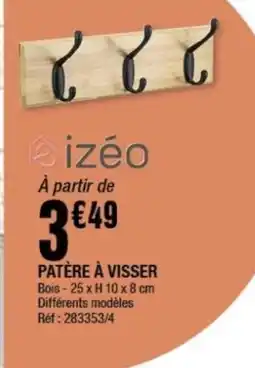 La Foir'Fouille Patère à visser offre