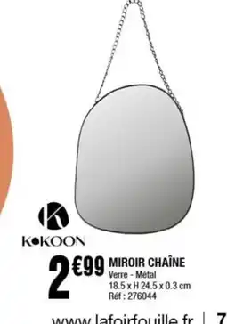 La Foir'Fouille Miroir chaîne offre