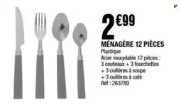 La Foir'Fouille Ménagère 12 pièces offre