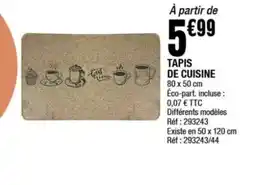 La Foir'Fouille Tapis de cuisine offre