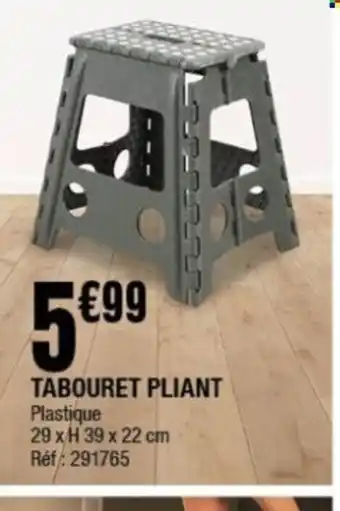 La Foir'Fouille Tabouret pliant offre
