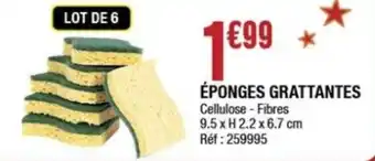La Foir'Fouille Éponges grattantes offre