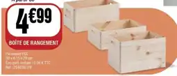 La Foir'Fouille Boîte de rangement offre