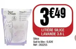 La Foir'Fouille Litière silice lavande offre