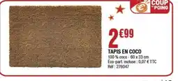 La Foir'Fouille Tapis en coco offre