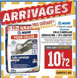 Brico Cash Colle carrelage rénovation + 10% gratuit offre
