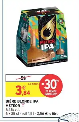 Intermarché Hyper MÉTÉOR Bière blonde ipa offre