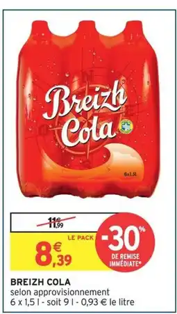 Intermarché Hyper BREIZH COLA offre