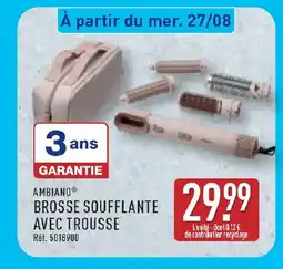 ALDI AMBIANO Brosse soufflante avec trousse offre