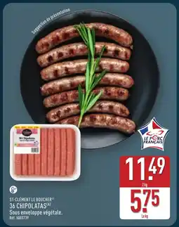 ALDI ST-CLÉMENT LE BOUCHER 36 Chipolatas offre