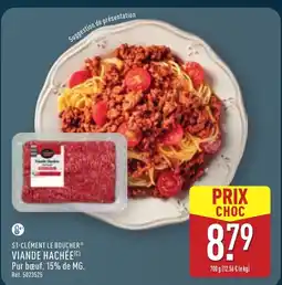 ALDI ST-CLÉMENT LE BOUCHER Viande hachée offre