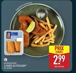 ALDI GOLDEN SEAFOOD panés au poisson offre