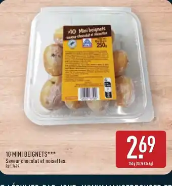 ALDI 10 Mini beignets offre