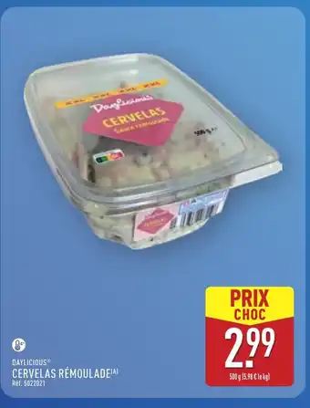 ALDI DAYLICIOUS Cervelas remoulade offre