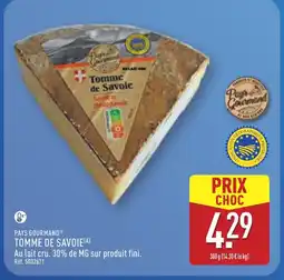 ALDI PAYS GOURMAND Tomme de savoie offre