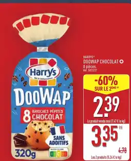 ALDI HARRYS Doowap chocolat offre