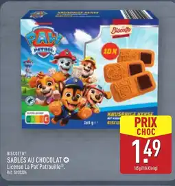ALDI BISCOTTO Sablés au chocolat offre