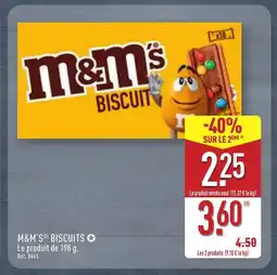ALDI M&M'S Biscuits offre
