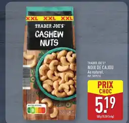ALDI TRADER JOE'S Noix de cajou offre