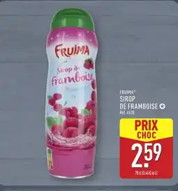 ALDI FRUIMA Sirop de framboise offre