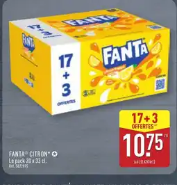 ALDI FANTA Citron offre