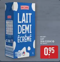ALDI MILSANI Lait demi écrémé offre