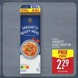 ALDI CUCINA Spaghetti sauce tomate offre