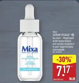 ALDI MIXA Serum visage offre