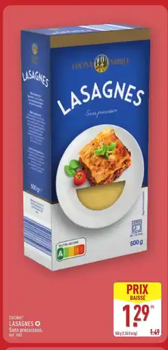 ALDI CUCINA Lasagnes offre