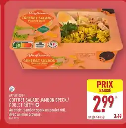 ALDI DAYLICIOUS Coffret salade jambon speck offre
