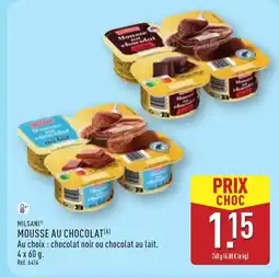 ALDI MILSANI Mousse au chocolat offre