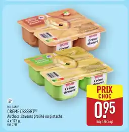 ALDI MILSANI Crème dessert offre