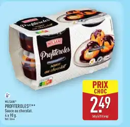 ALDI MILSANI Profiteroles offre