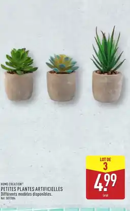 ALDI HOME CREATION Petites plantes artificielles offre