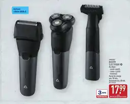 ALDI AMBIANO Rasoir électrique offre