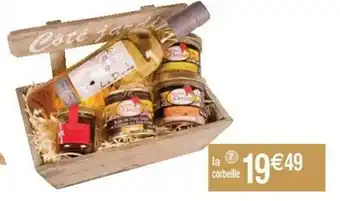 Cora x Carrefour Corbeille Côté Jardin Les Fermiers Occitans offre