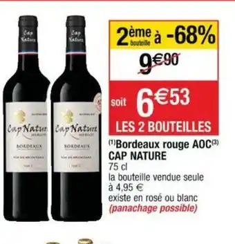 Cora x Carrefour Bordeaux Rouge AOC offre