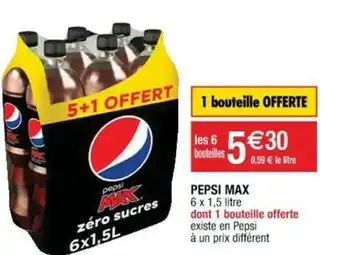 Cora x Carrefour Pepsi Max offre