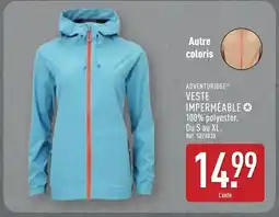 ALDI ADVENTURIDGE Veste imperméable offre