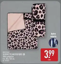 ALDI NOVITESSE Serviette microfibre offre