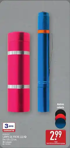 ALDI CASALUX Lampe de poche led offre