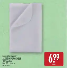 ALDI HOME CREATION KIDS Alèse imperméable offre