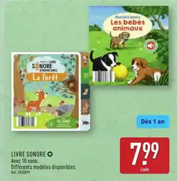 ALDI Livre sonore offre