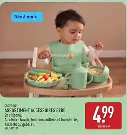 ALDI CROFTON Assortiment accessoires bebe offre